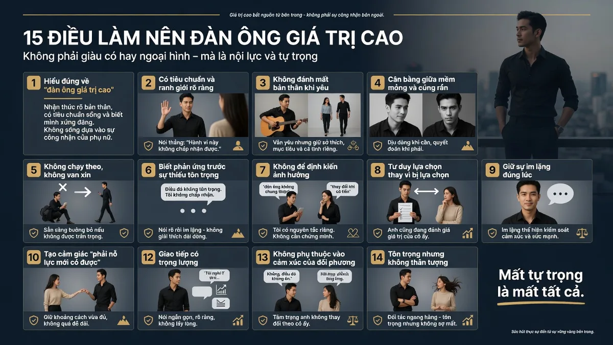 15 Kiểu Người Đàn Ông Mà Con Gái Rất Thích Hẹn Hò Lấy Làm Chồng