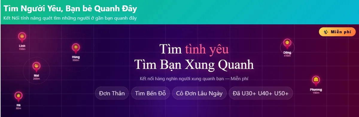 Ứng dụng tìm bạn gái quanh đây – Kết nối dễ dàng và nhanh chóng
